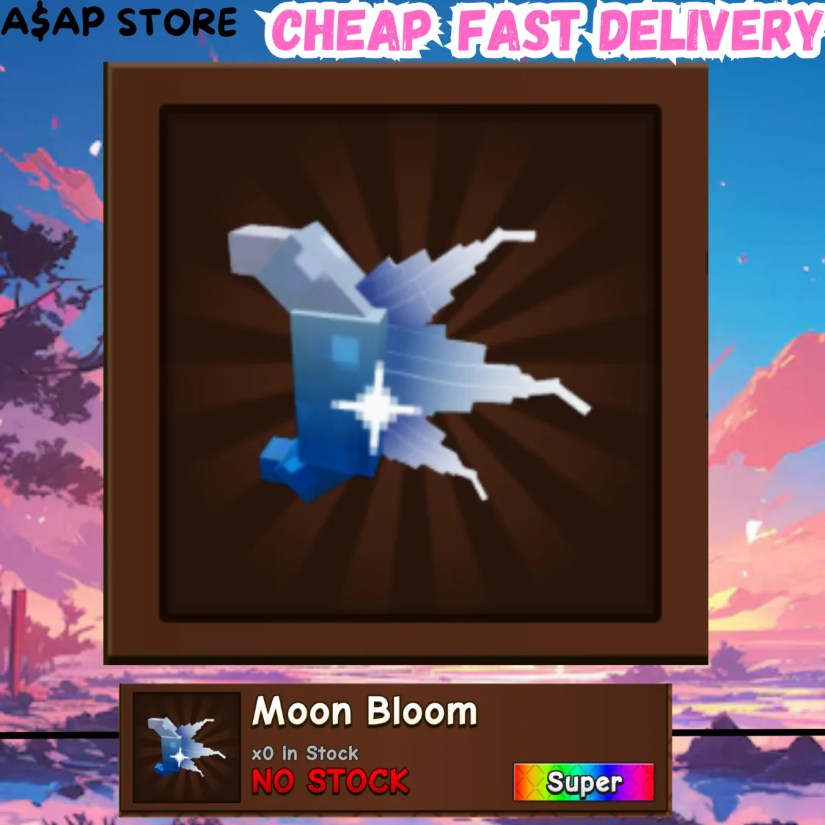 ( NEW ) Moon Blossom Seed Grow a Garden 2 GAG 2 - Fast Delivery (Super) — Account account