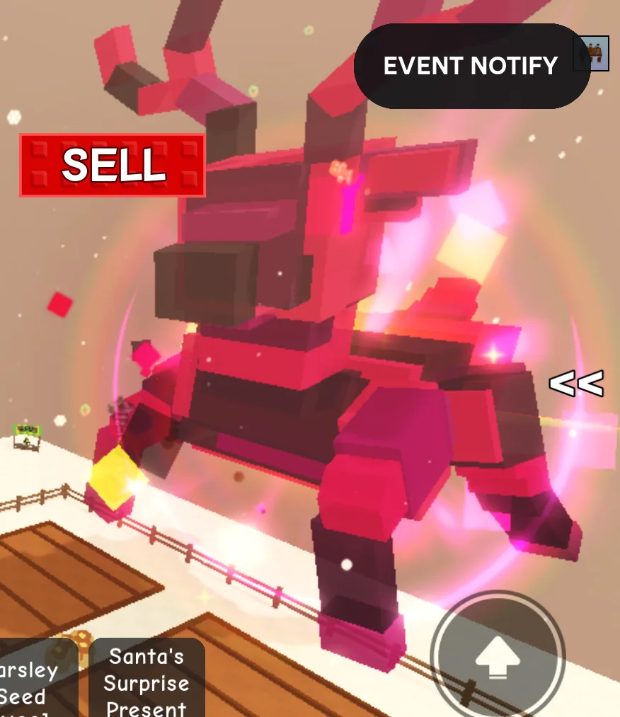 Titanic Huge Festive Reindeer Nightmare 61kg+ Age 100 New Titan Christmas Pet — Account account