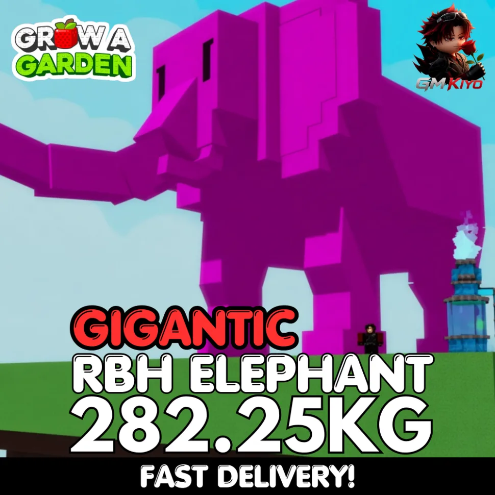 GIGANTIC Rainbow Hatched Elephant 282.25KG RBH Age 500 INSTANT DELIVERY