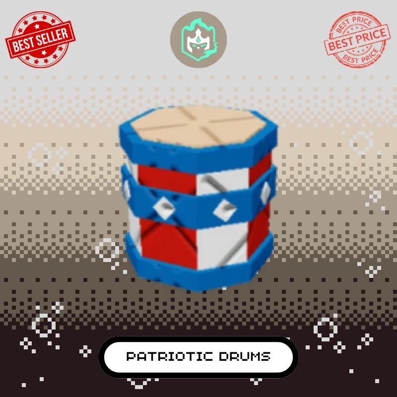 Patriotic Drums Clean & Safe Guaranteed Instant Delivery