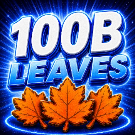 100 Billion Leaf Sheckles ( Fall Harvest Leaves / Big Maple Fruits) Instant Delivery