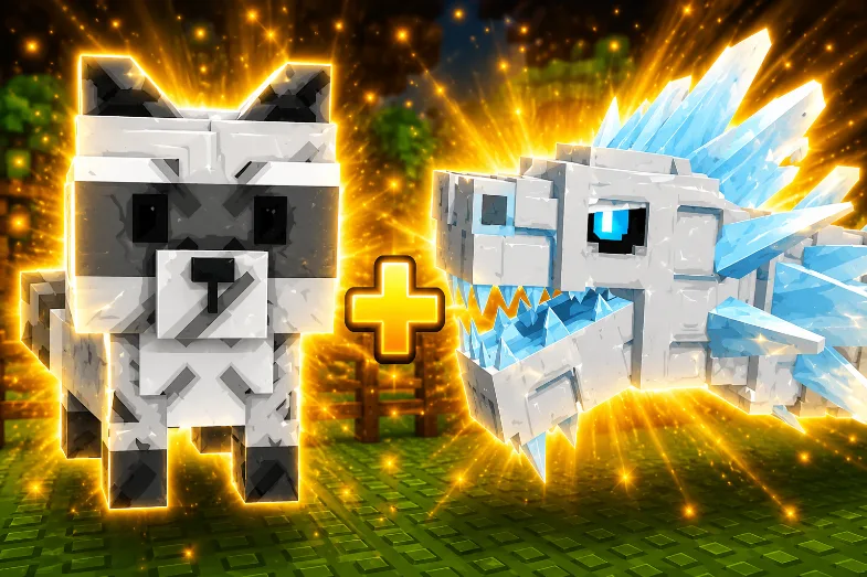 Raccoon + Ice Serpent + 10million sheckles Bundle Rare Pets Grow a Garden 2 — Account account