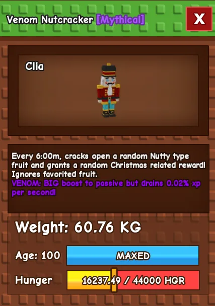 60kg HUGE VENOM NUTCRACKER super handsome — Account account