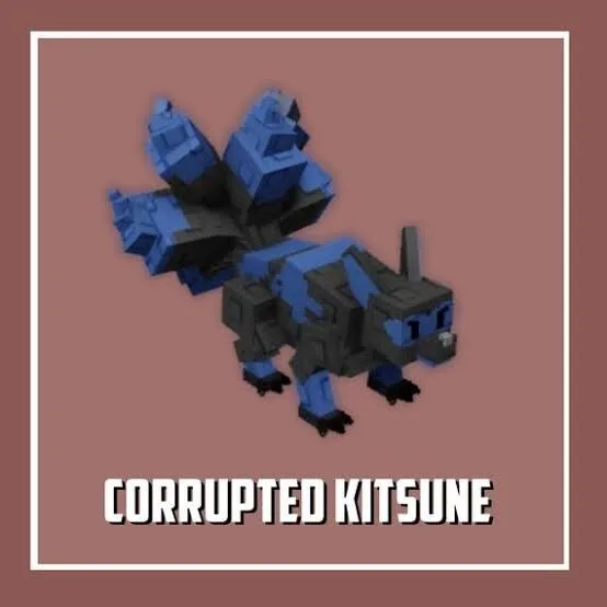 GLIMMERING CORRUPTED KITSUNE (SUPER RARE MUTATION) — Account account