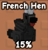 Pet French Hen Grow a Garden Instant Delivery Safe trade GAG — Account account