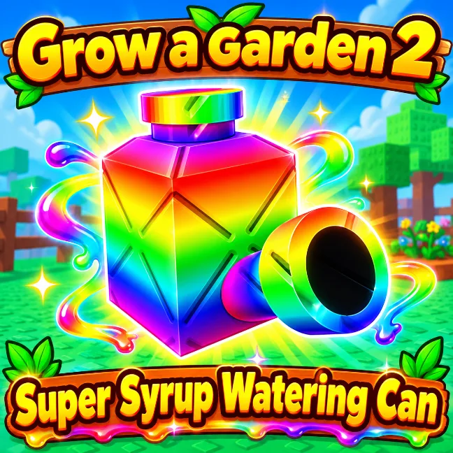 x100 Super Syrup Watering Can Grow A Garden 2