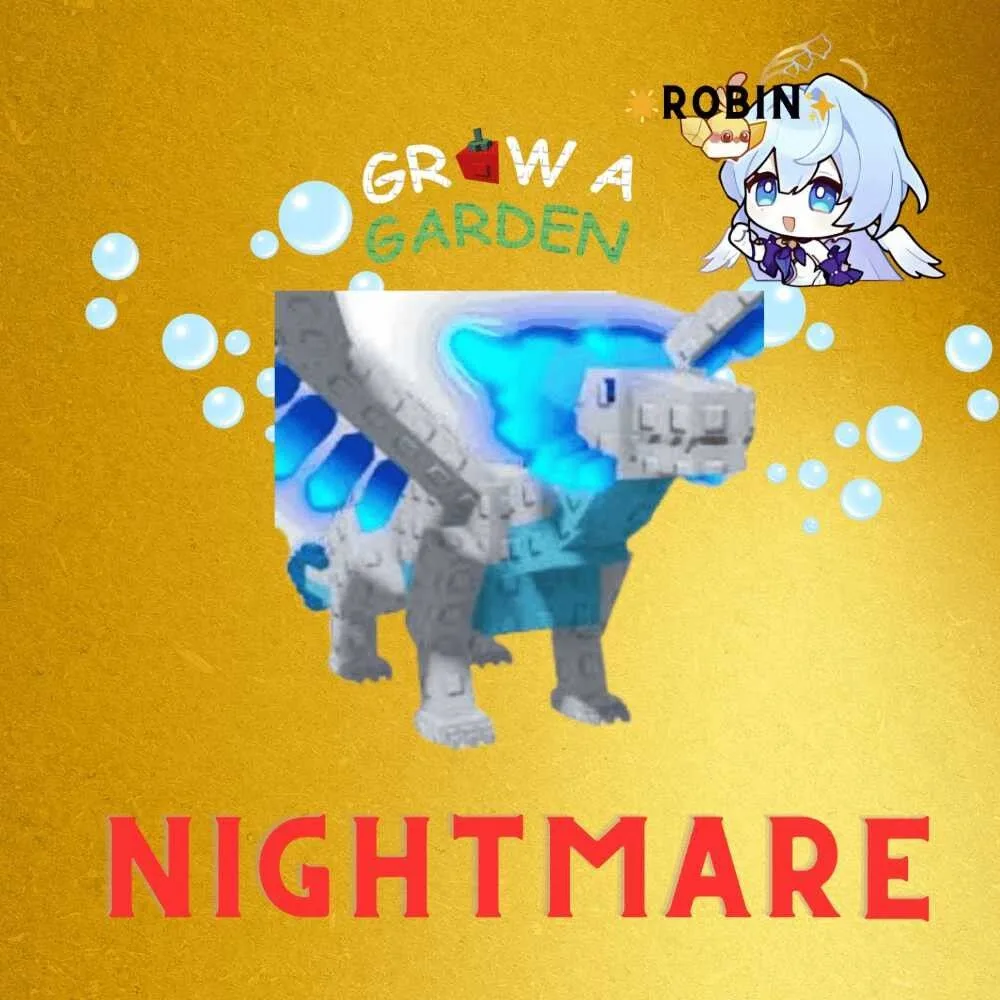 Nightmare Frost Dragon - Grow a Garden — Account account
