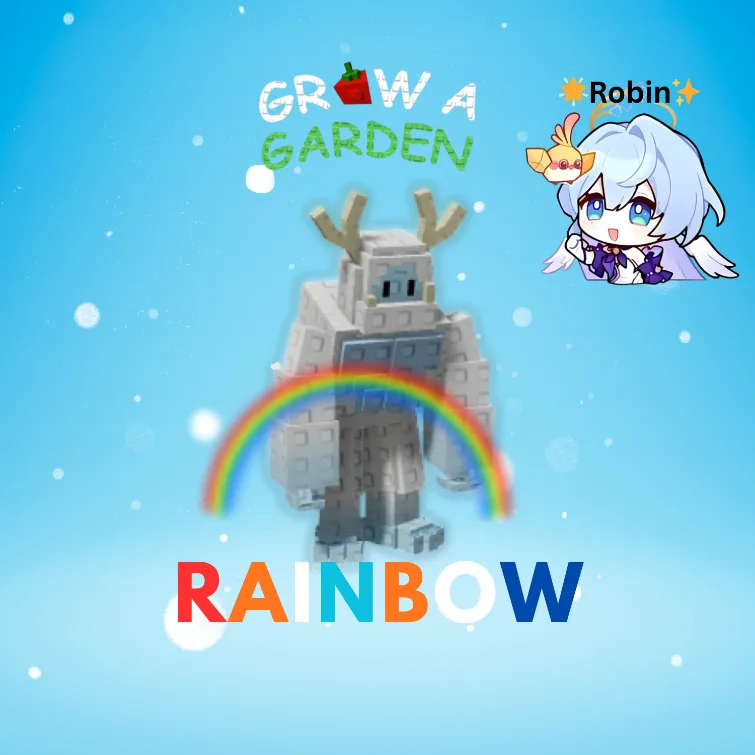 Rainbow Yeti - Grow a Garden — Account account