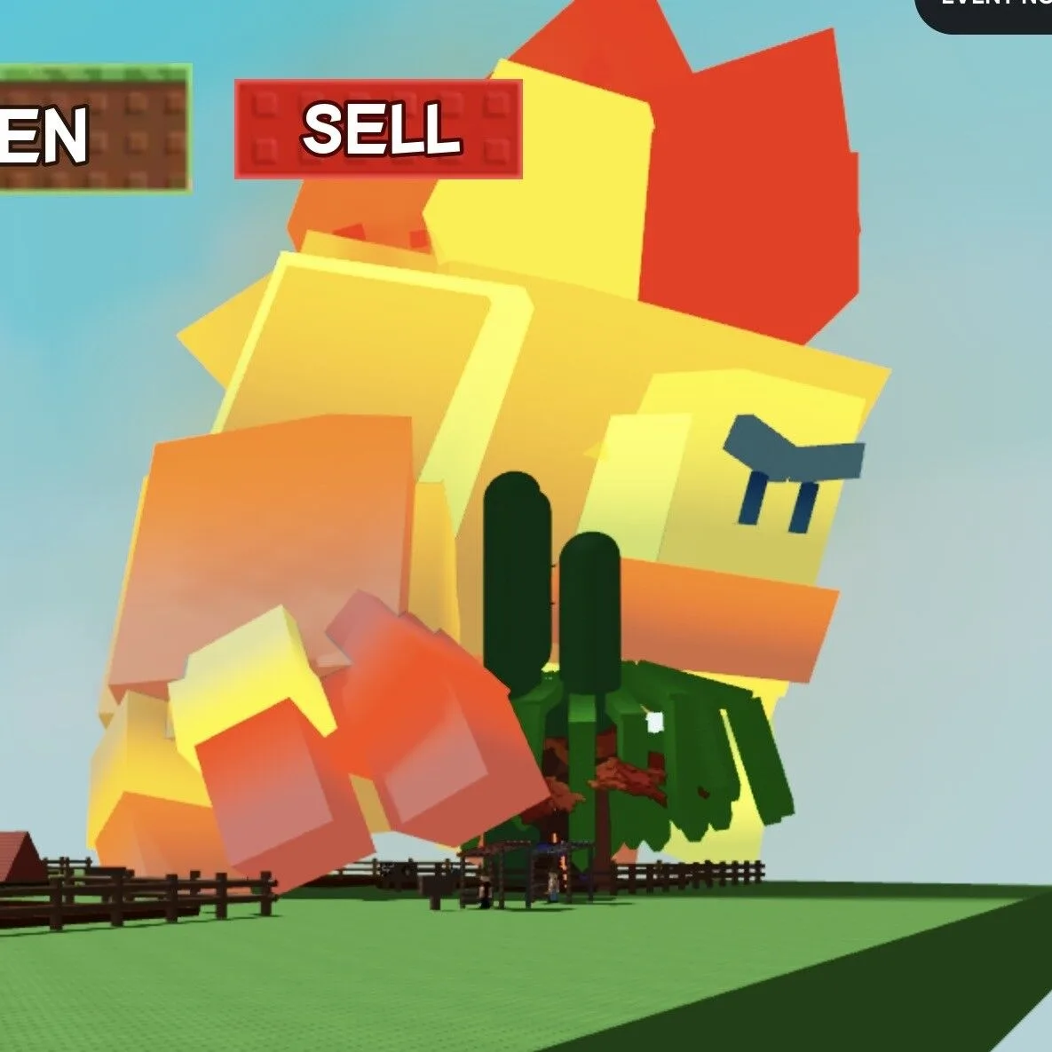 Ember Ice Golem 61.35 kg - Bigger Than Your Garden Base - Non Dupe - No Toy
