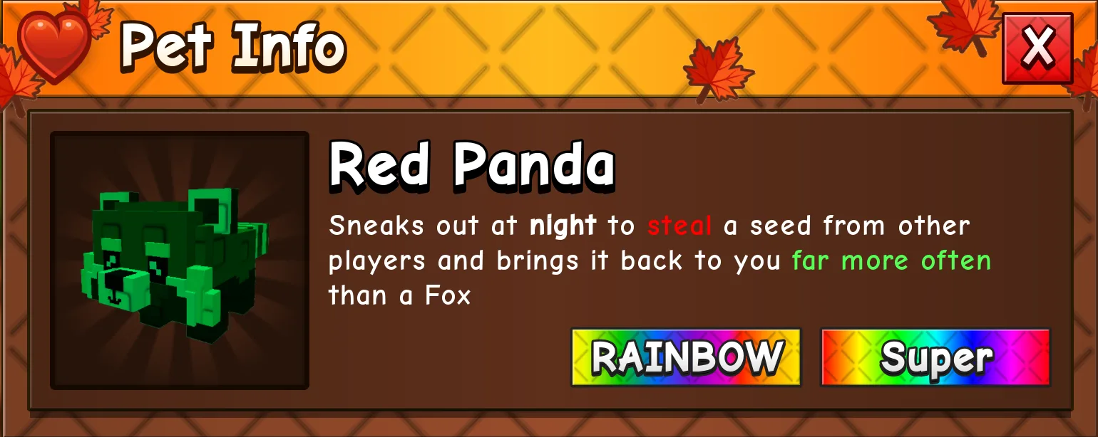 Red Panda (Super)