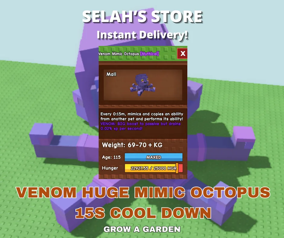 Huge Mimic Octopus 15s — Account account