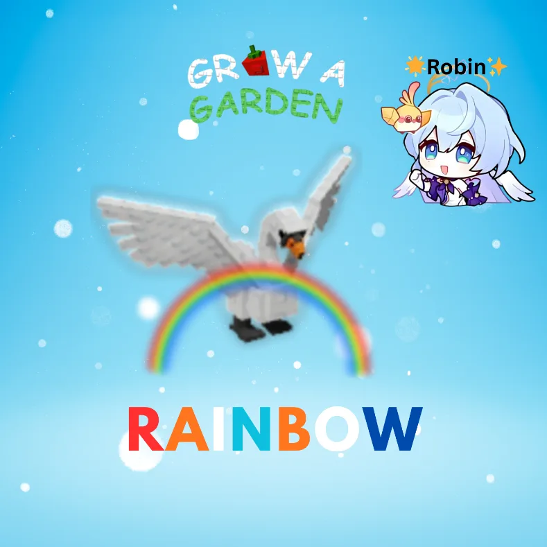 Rainbow Swan - Grow a Garden — Account account