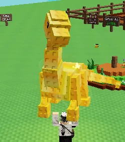 Golden Brontosaurus