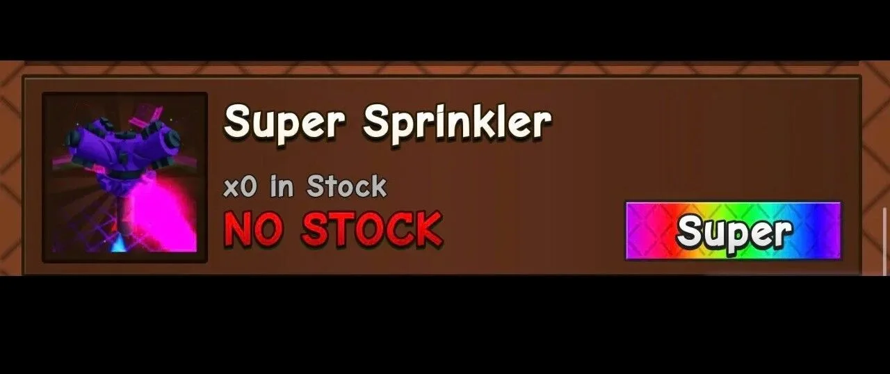 Super Spinkler — Account account