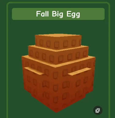 Fall Big Egg