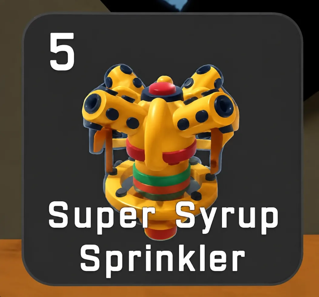 Super Syrup Sprinkler