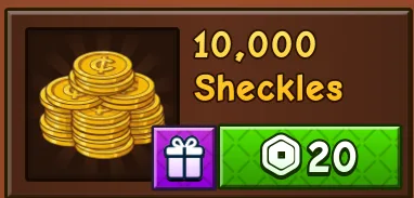 10,000 Sheckles - Grow a Garden Neymar11 Store Fast Delivery — Account account