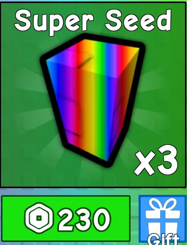 Super Seed Pack x3