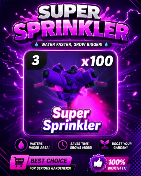 Super Sprinkler The cheapest and fastest delivery 100x