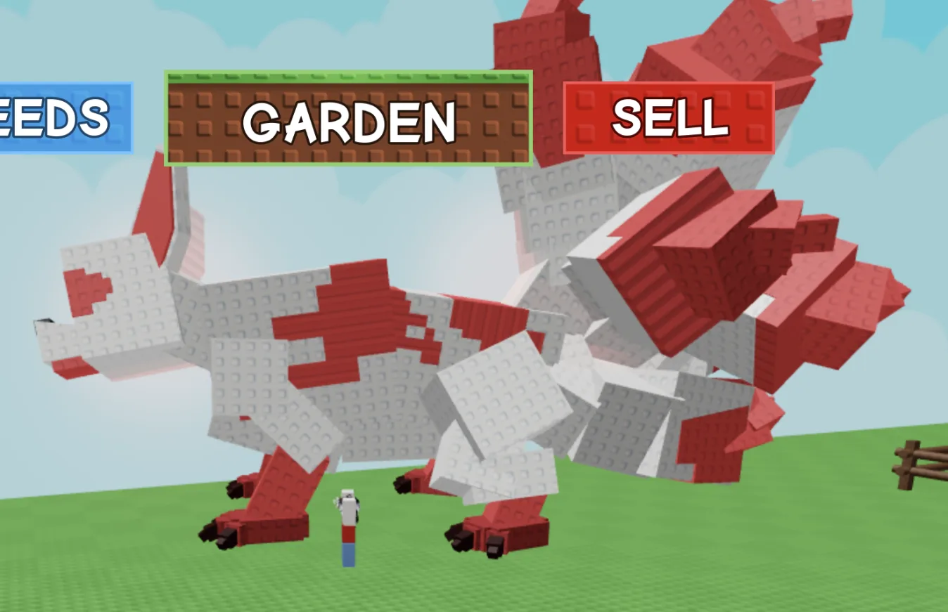 TITANIC Red Kitsune 60KG+ Grow a Garden Quick Delivery