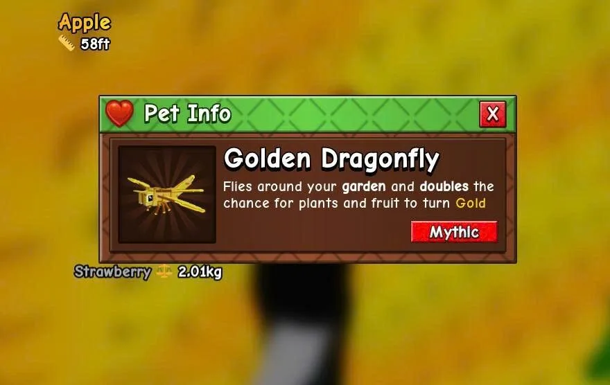 Golden Dragonfly (Mythic)