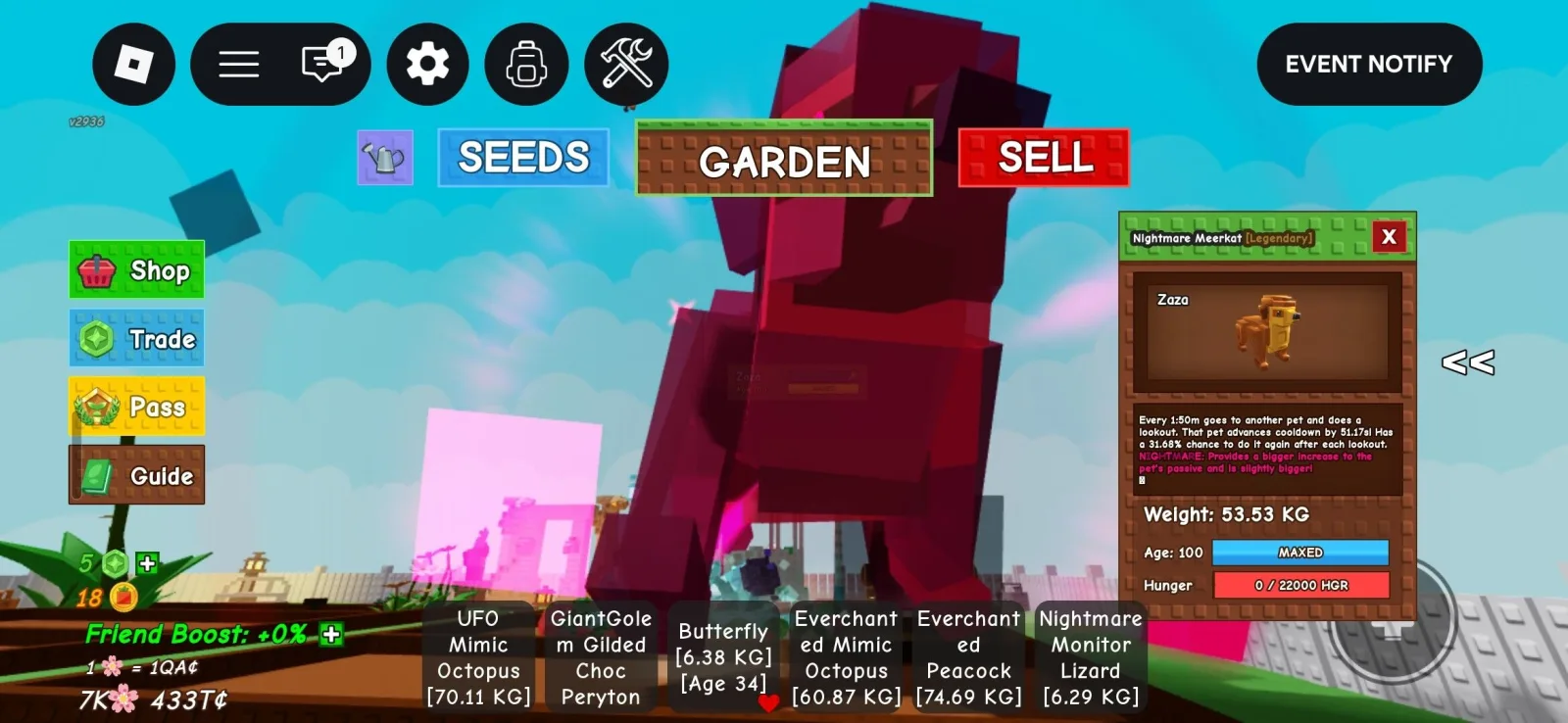 53kg Meerkat with nightmare mutation cheap good price brother — Account account