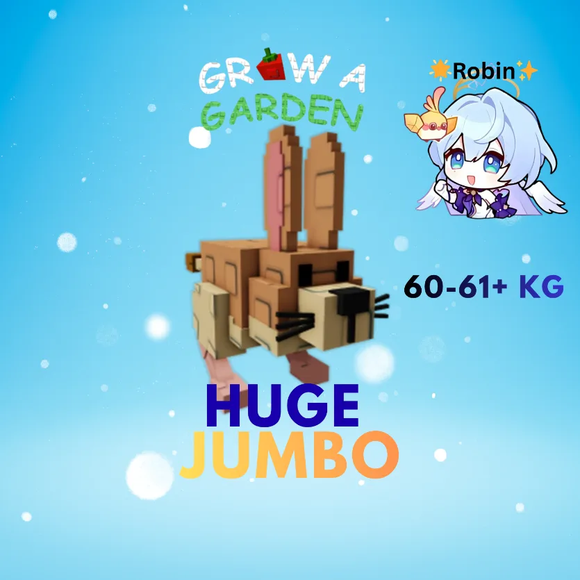 HUGE JUMBO Jerboa - 60-61+KG - Grow a Garden — Account account