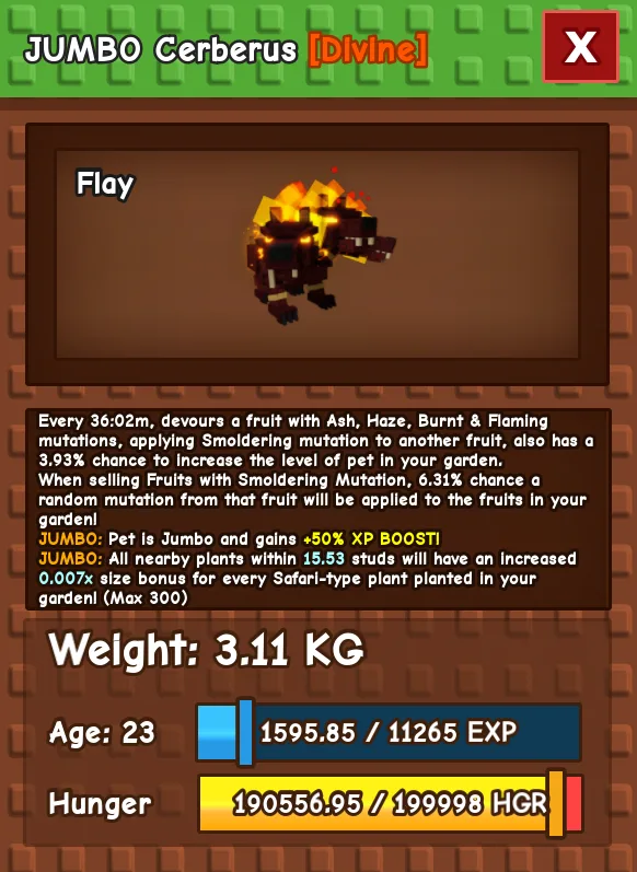 JUMBO Cerberus Divine