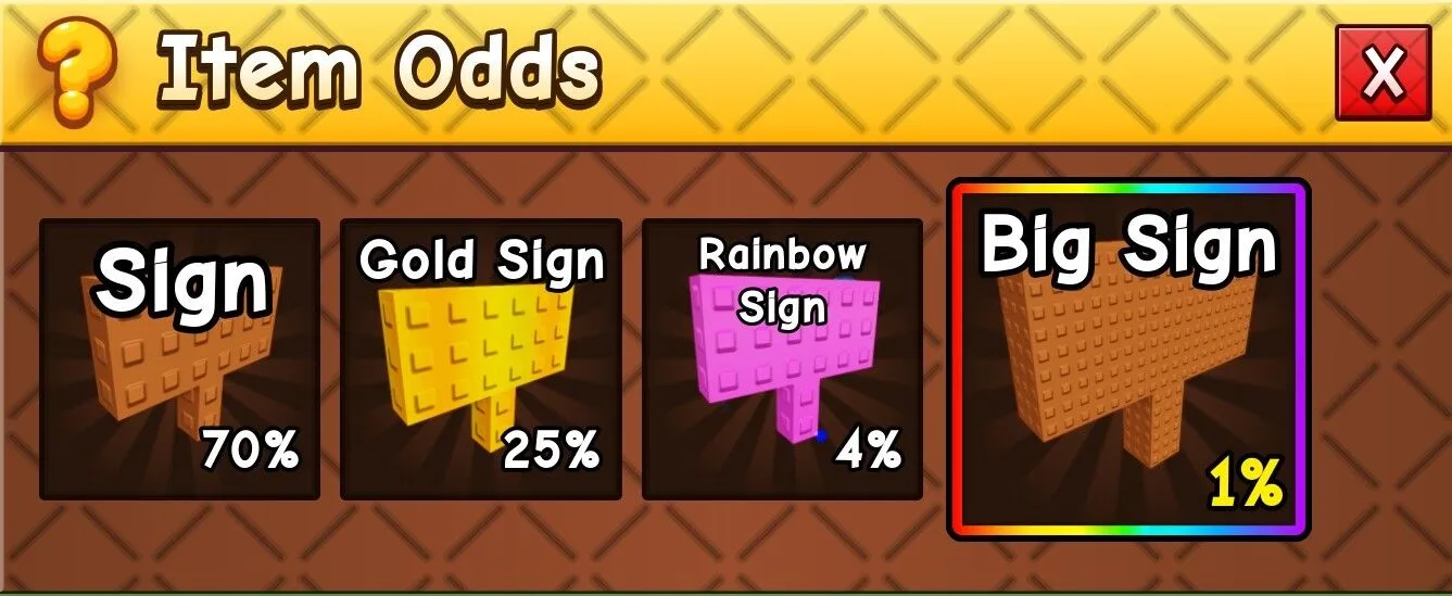 Sign Crate (Rare)