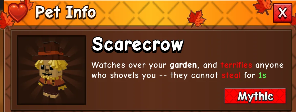 Scarecrow / Fall Harvest World (Mythic)