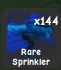 rare sprinkler — Account account