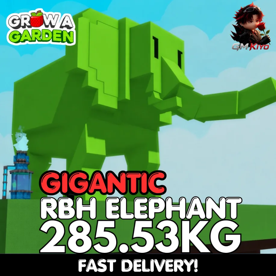 GIGANTIC Rainbow Hatched Elephant 285.53KG RBH Age 500 INSTANT DELIVERY