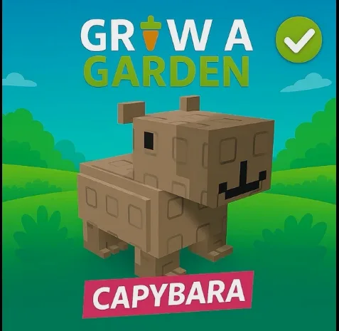 2x Capybara - Grow A Garden — Account account