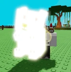 Glimmering Polar Bear