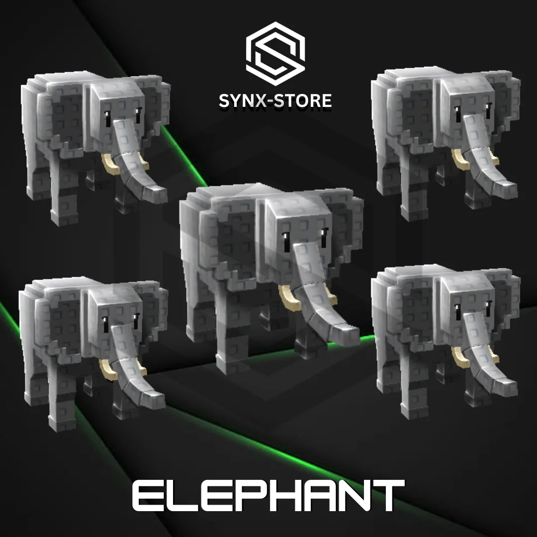 5 x Elephant