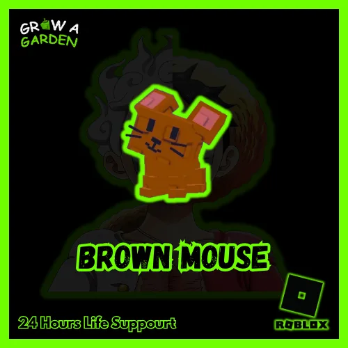 Grow A Garden - Brown Mouse