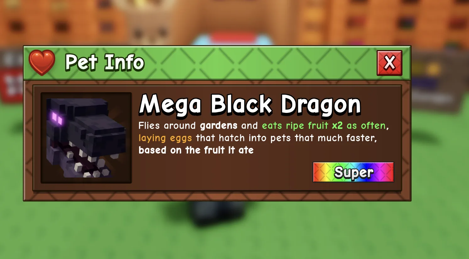 1x Mega Black Dragon CHEAPEST, INSTANT DELIVERY! (Super)