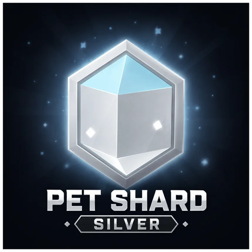 Pet shard silver