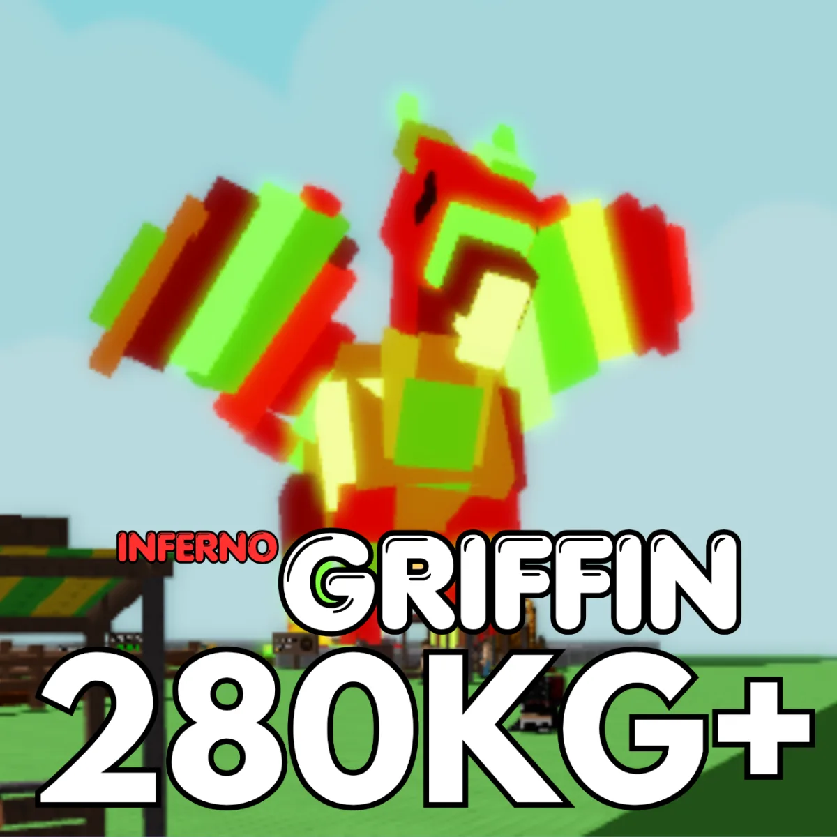 INFERNO Huge Griffin 280KG + Age 500 INSTANT DELIVERY