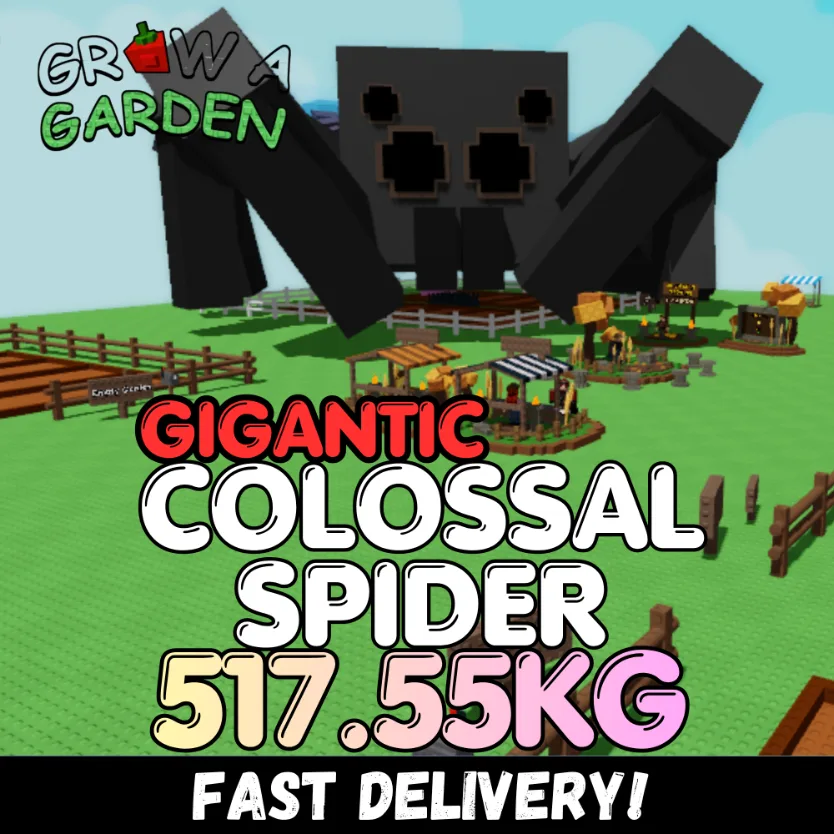 GIGANTIC Spider 517.55KG Colossal Age 500 INSTANT DELIVERY