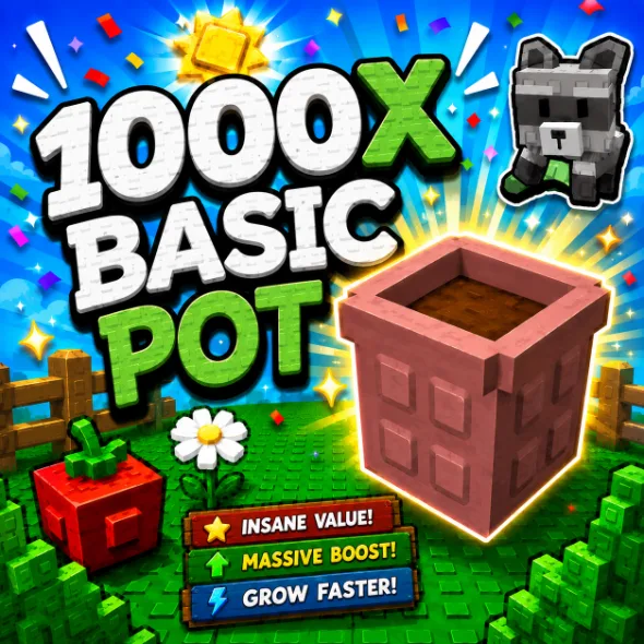 1000x Basic Pot - INSTANT DELIVERY!
