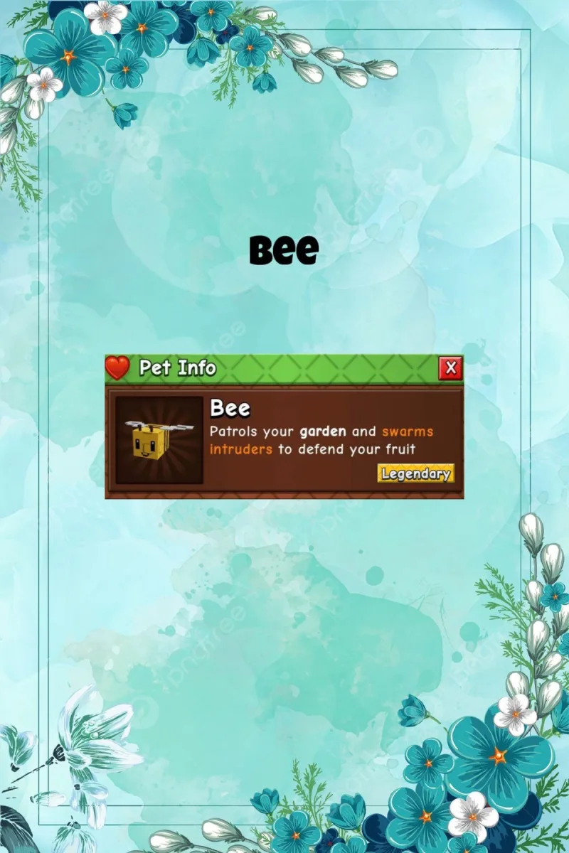 Bee (Legendary) — Account account