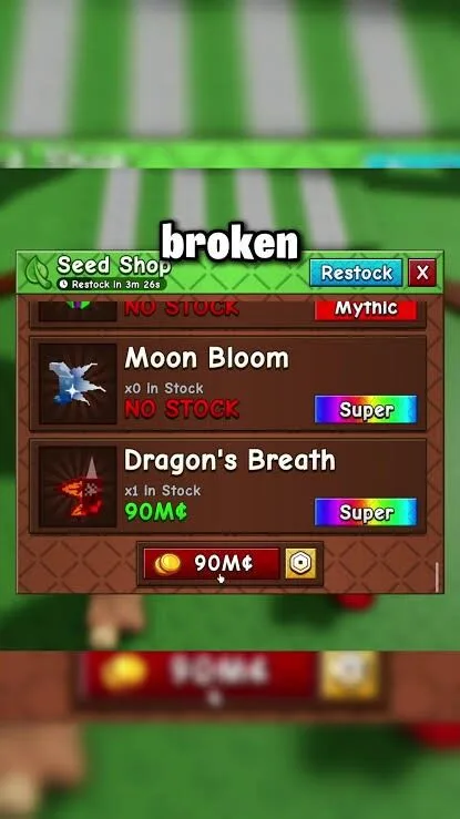Dragon's Breath Seed (Super) — Account account