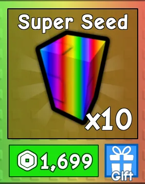 Grow A Garden - 50X Super Seed 8495 — Account account