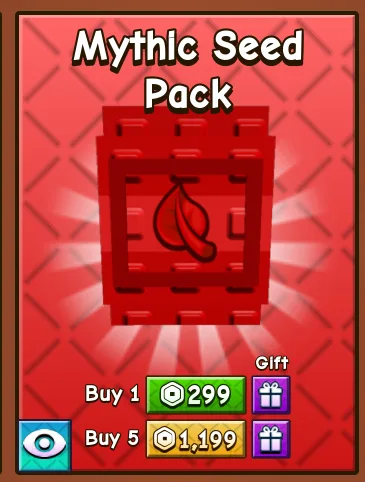 x5 Mythic Seed Pack
