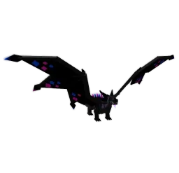 Huge Black Spotty Dragon Weight 62KG Age 100 New Prismatic Pet - Grow a Garden — Account account
