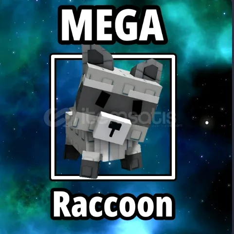 Mega Raccoon - Grow a Garden — Account account