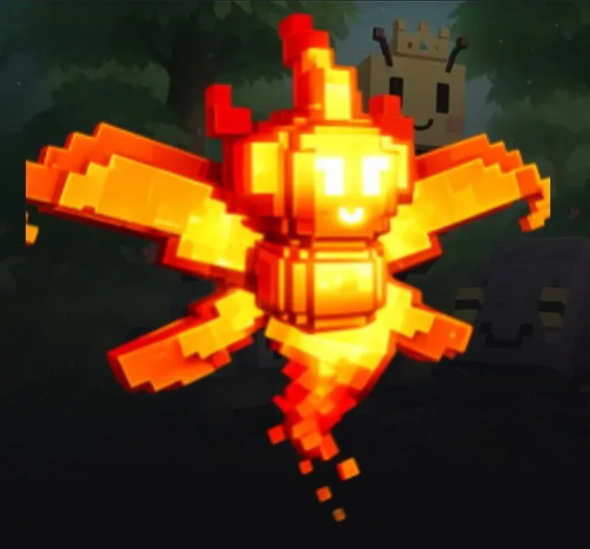 Fire Wisp Weight 280KG+ Age 500 - Pet Grow a Garden — Account account