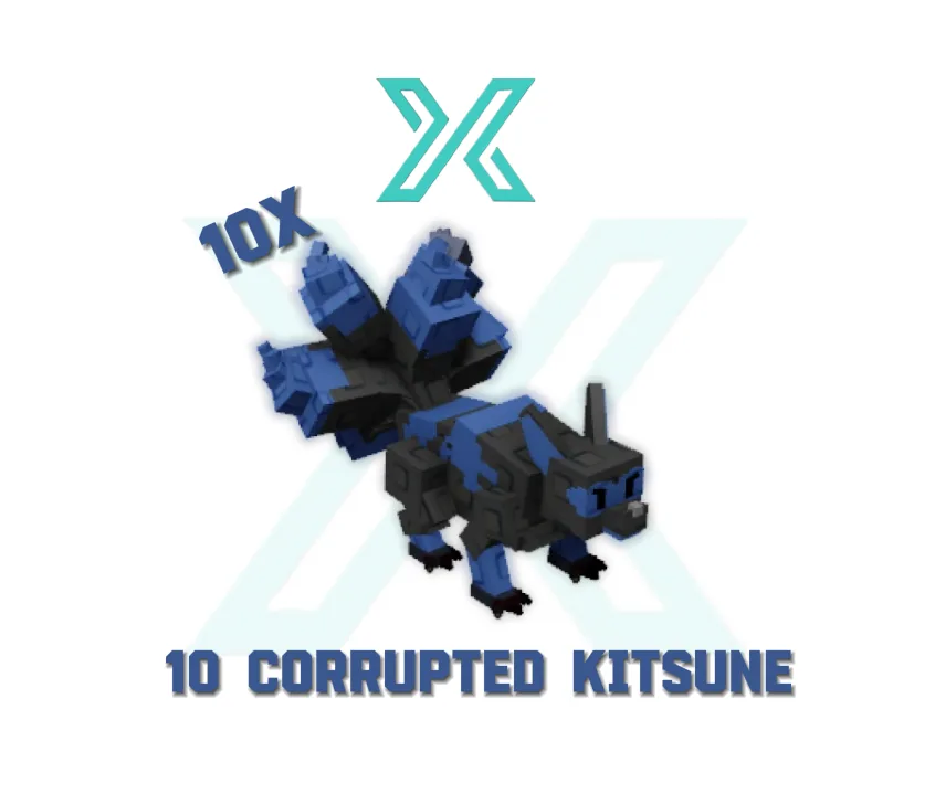 10x Corrupted Kitsune Grow a Garden