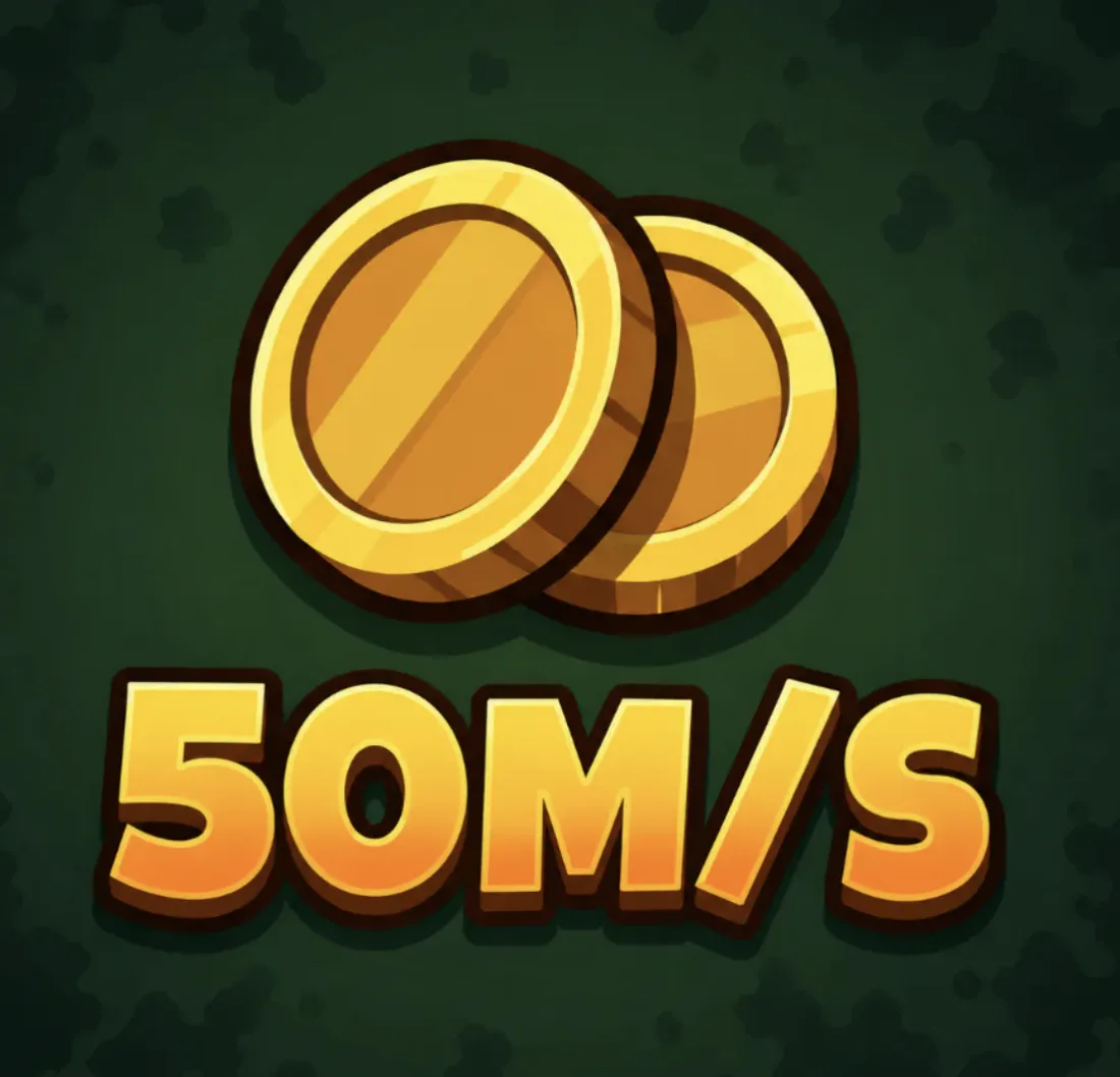 50 M/s+ SHECKLES GIFTABLE GROW A GARDEN 2 1-3 FRUIT — Account account